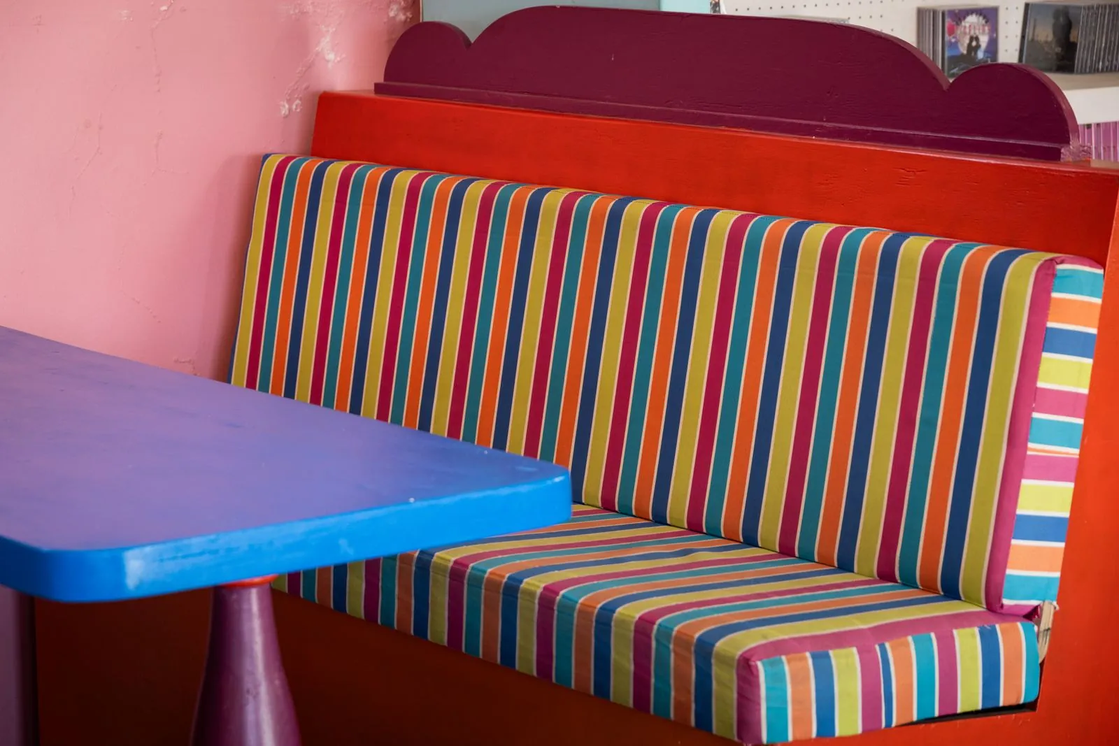 Retro diner, illustrative stock photo