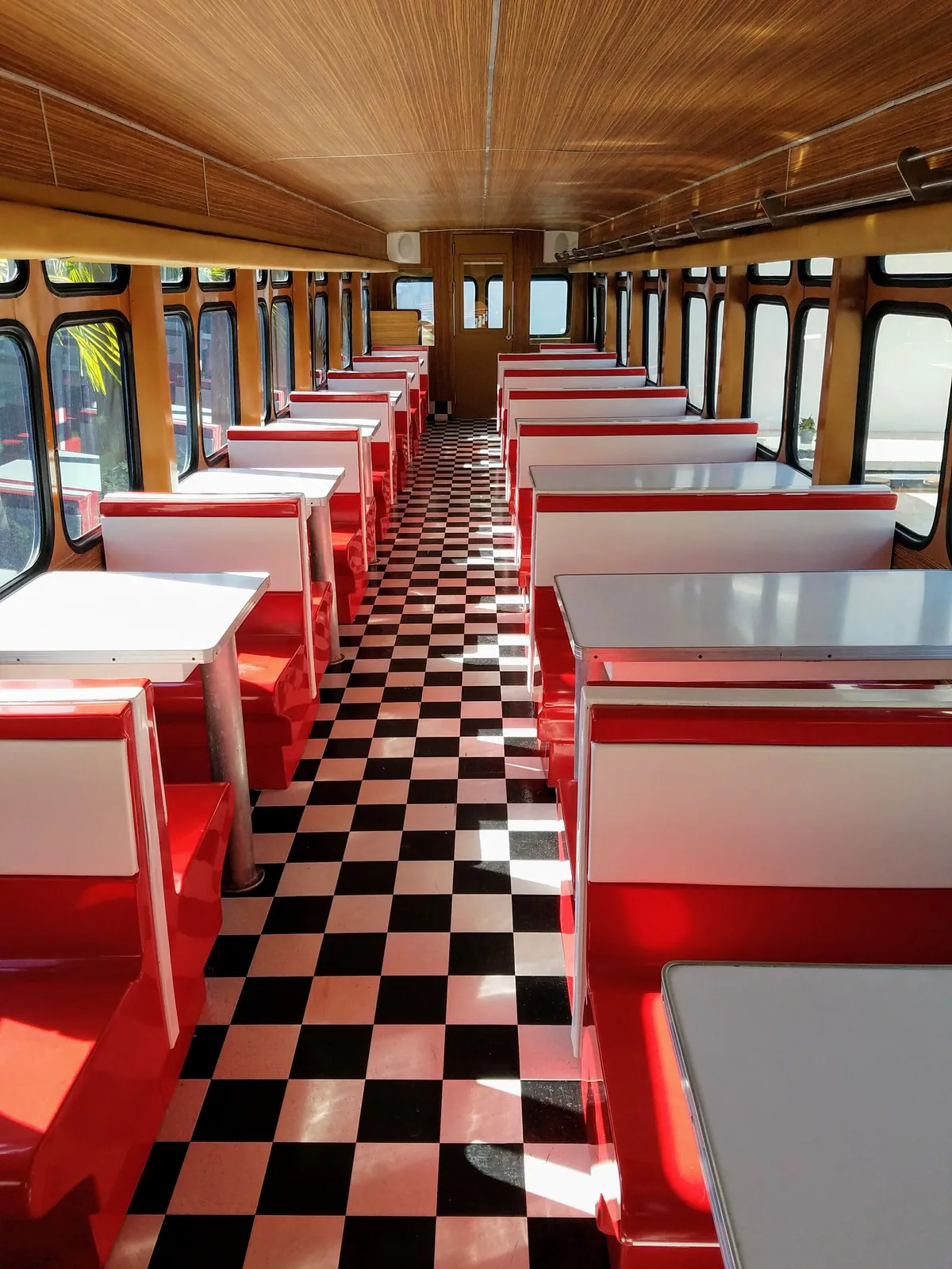 Retro diner, illustrative stock photo